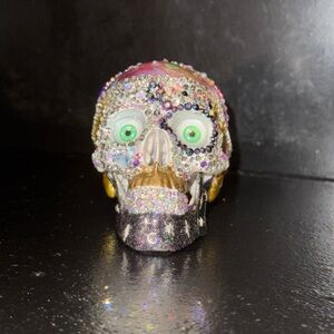 Multicolor Crystal Skull Decor